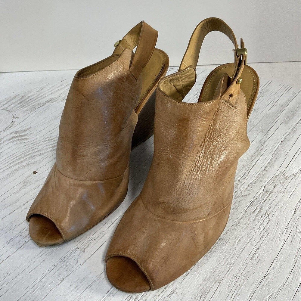 Coach Lindsay Ginger Wedge Heels Size US 9.5B EUR 39.5 A6836 7200084/C14